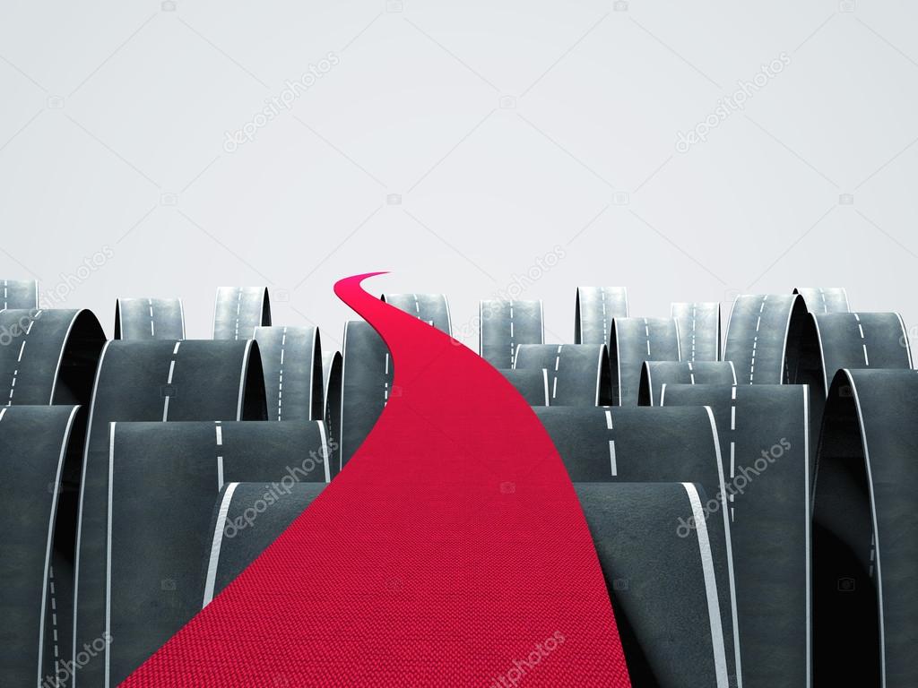 red path