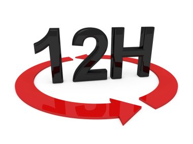 12 saat hizmeti