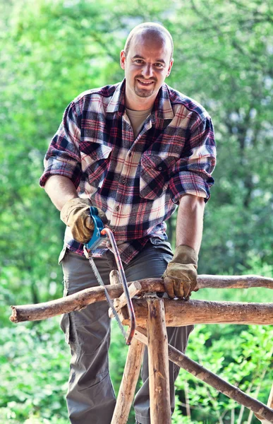 Holzfäller — Stockfoto