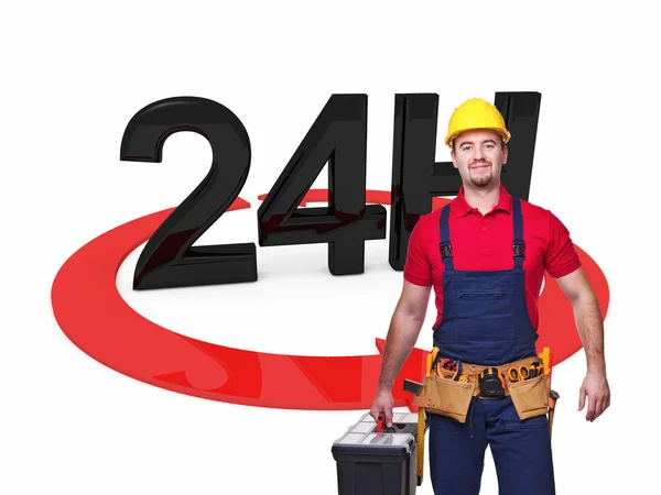 Handyman 24 service — Stock Photo, Image