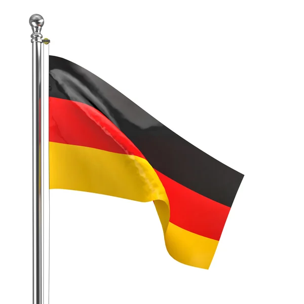 Deutsche Flagge — Stockfoto