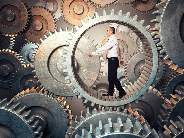 Hombre en el trabajo — Foto de Stock