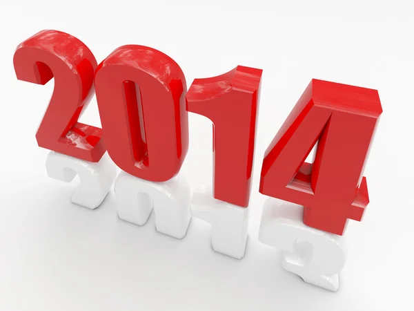 2014 is coming — Stock Photo, Image