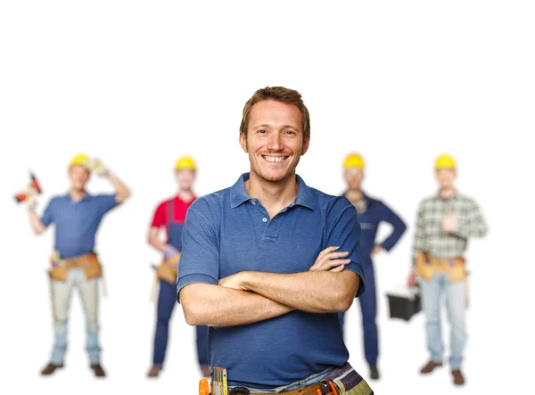 Workers team — Stock Photo, Image