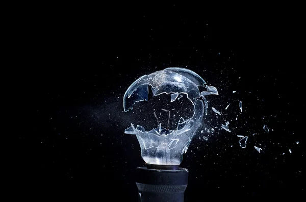 Lamp explosie — Stockfoto