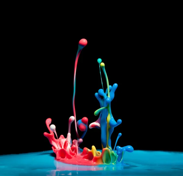 Paint explosion — Stock Photo, Image