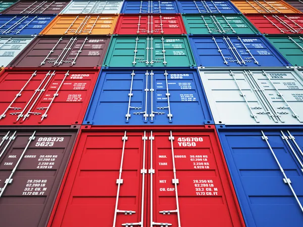 Container bakgrund — Stockfoto