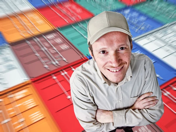 Delivery man — Stock Photo, Image