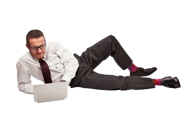 Businessman relax — Stock Photo, Image