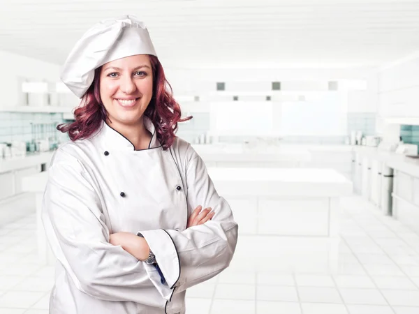 Mujer chef — Foto de Stock