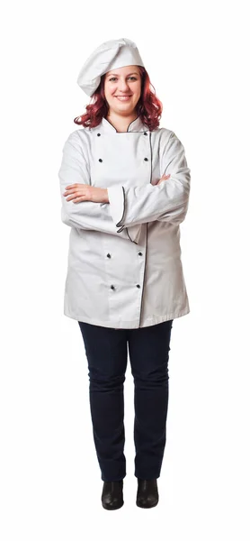 Mujer chef — Foto de Stock