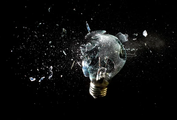 Bulb explosion — Stock Photo, Image