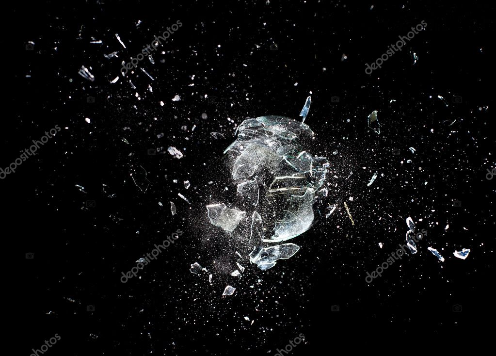 Glass explosion — Stock Photo © jukai5 45571277