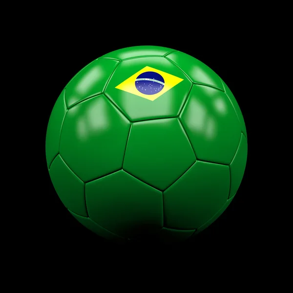 Balón de fútbol Brasil — Foto de Stock