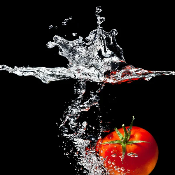 Tomatstänk — Stockfoto