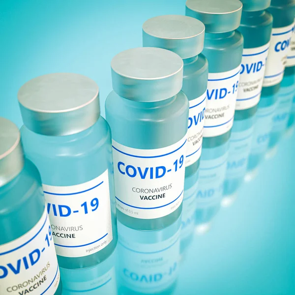 Vaccin Mot Covid Virus — Stockfoto