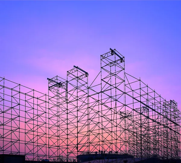 Construcción de etapa de Outdor grande — Foto de Stock