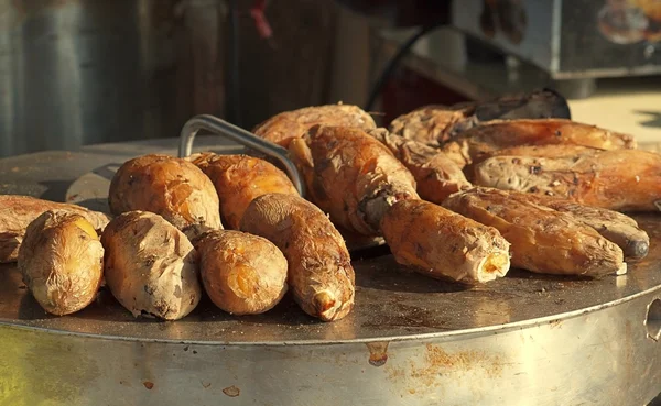 Gebackene Süßkartoffeln — Stockfoto