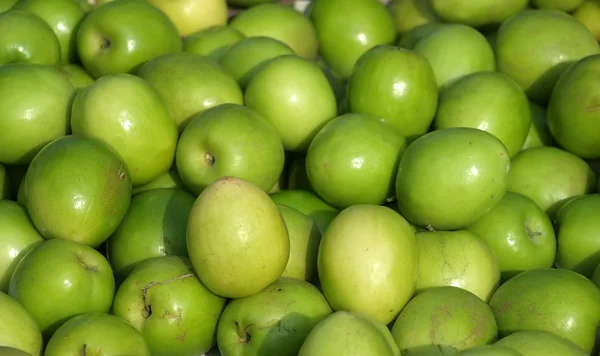 Verse jujube vruchten te koop — Stockfoto