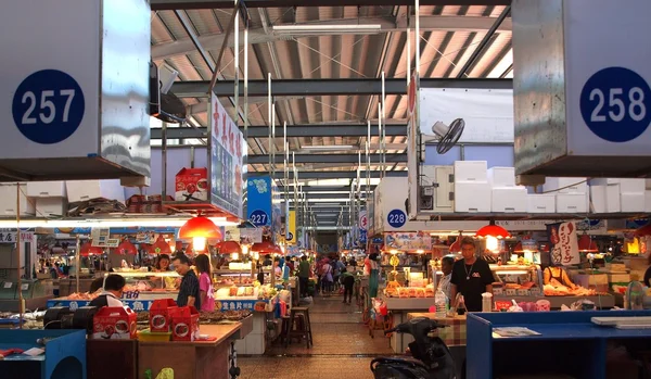 The Fish Market in Donggang, Taiwan — Stock Photo, Image