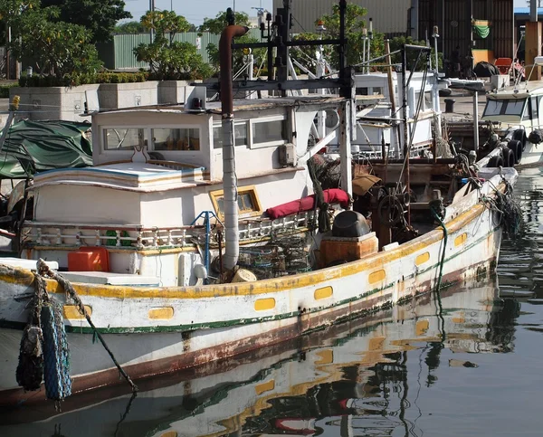 Traditionelles taiwanesisches Fischerboot — Stockfoto