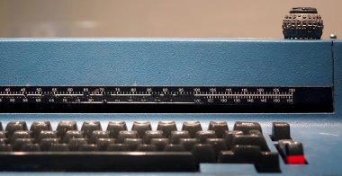 Old IBM Selectric Typewriter clipart