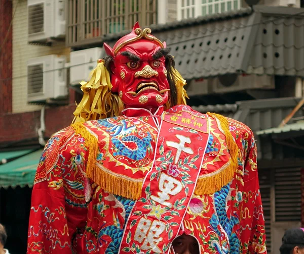 Große dämonische Statue in Taiwan — Stockfoto