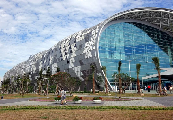 El nuevo centro de exposiciones Kaohsiung — Foto de Stock