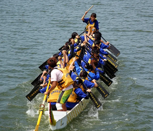 Festival dračích lodí 2014 v Kao-siung, Tchaj-wan — Stock fotografie