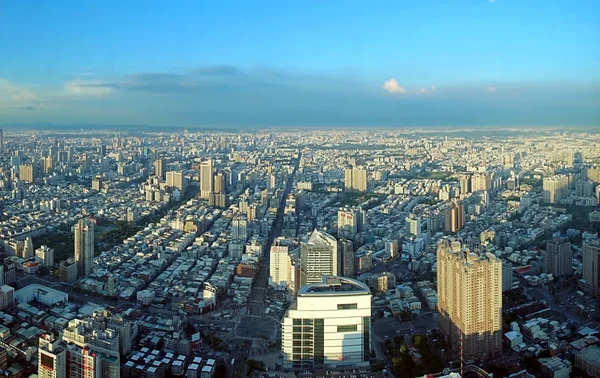 Blick auf die Stadt Kaohsiung in Taiwan — Stockfoto