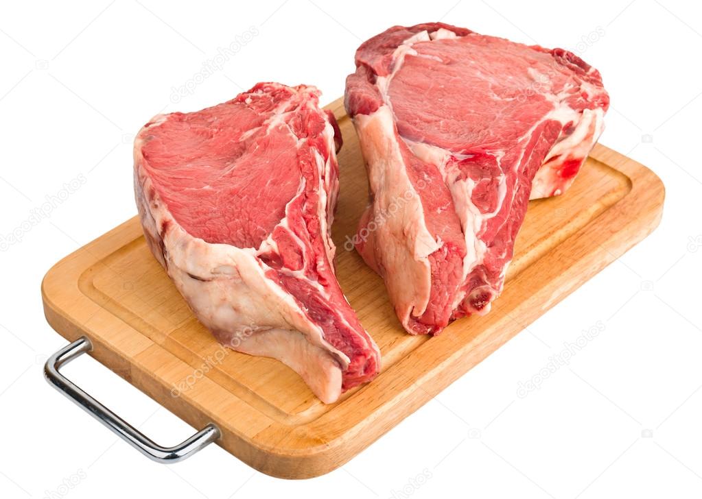 raw meat, fresh beef