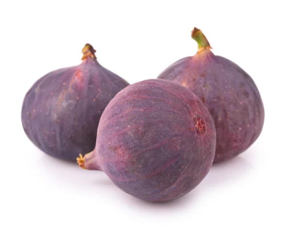 Ripe figs isolated on white — Stock Photo, Image