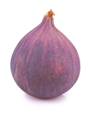 Beyazlar üzerinde taze incirler