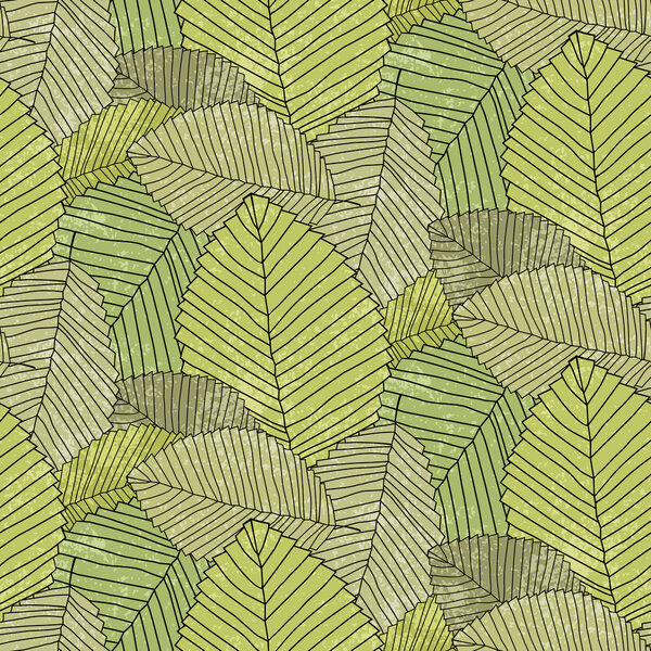Leafs pattern color