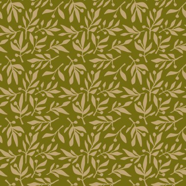 seamless modeli zeytin dalı