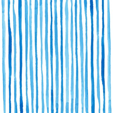 Watercolor stripes pattern