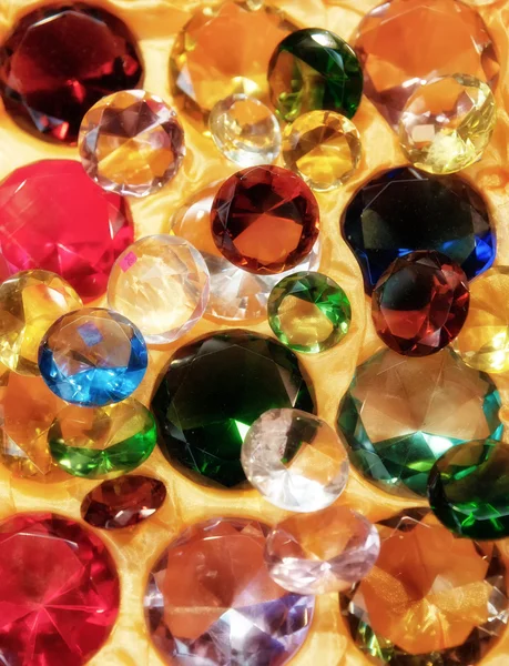 Glass gems — Stock Photo, Image