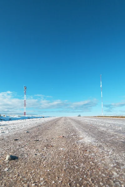 Landstraße. — Stockfoto