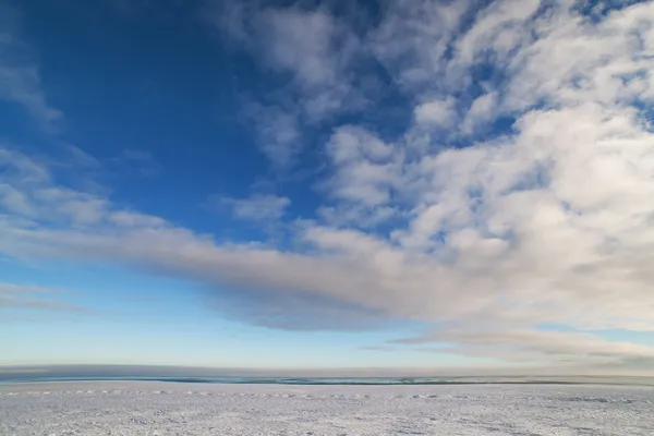 Frozen Baltic sea. — Stock Photo, Image
