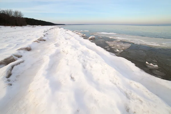 Inverno nel Mar Baltico . — Foto Stock