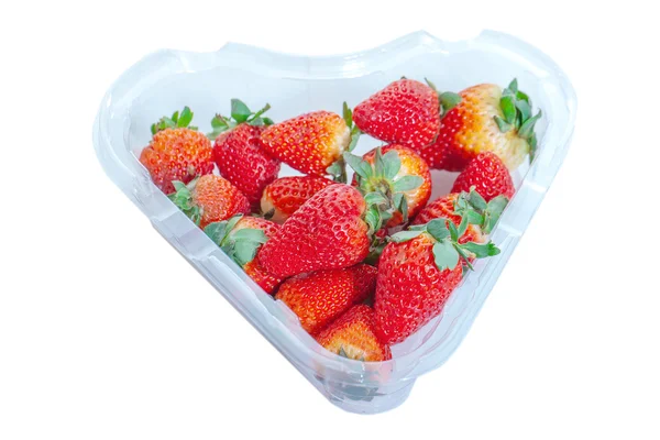 Strawberries in box.. — Stock Photo, Image