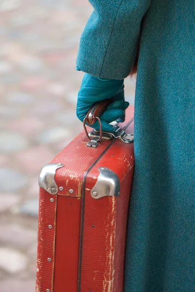 Hand holding bag. — Stock Photo, Image