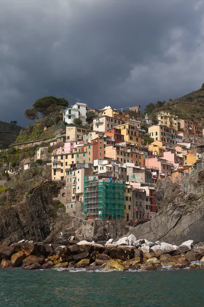 Riomaggiore village, Italia . —  Fotos de Stock