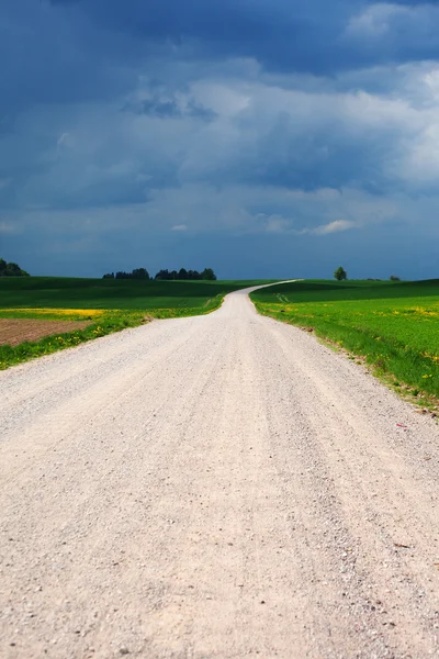 Landstraße. — Stockfoto