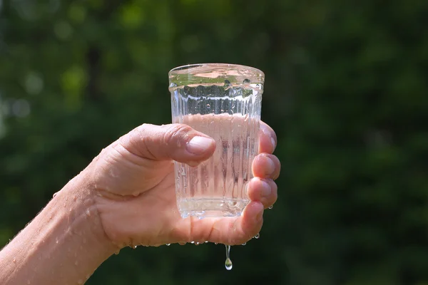 水のガラス. — ストック写真