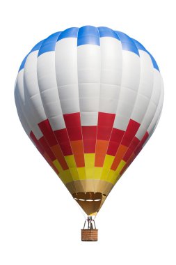Air balloon on white. clipart