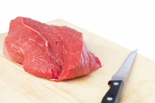 Frisches rohes Fleisch. — Stockfoto