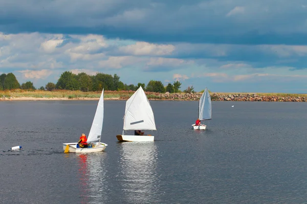 Piccoli yacht . — Foto Stock