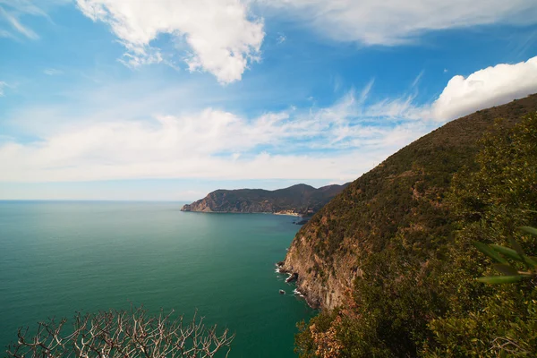 Costa del mar de Liguria . — Foto de Stock