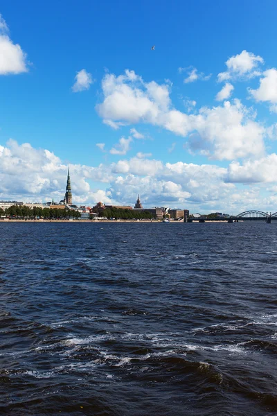 Riga, Letonya'nın başkenti. — Stok fotoğraf